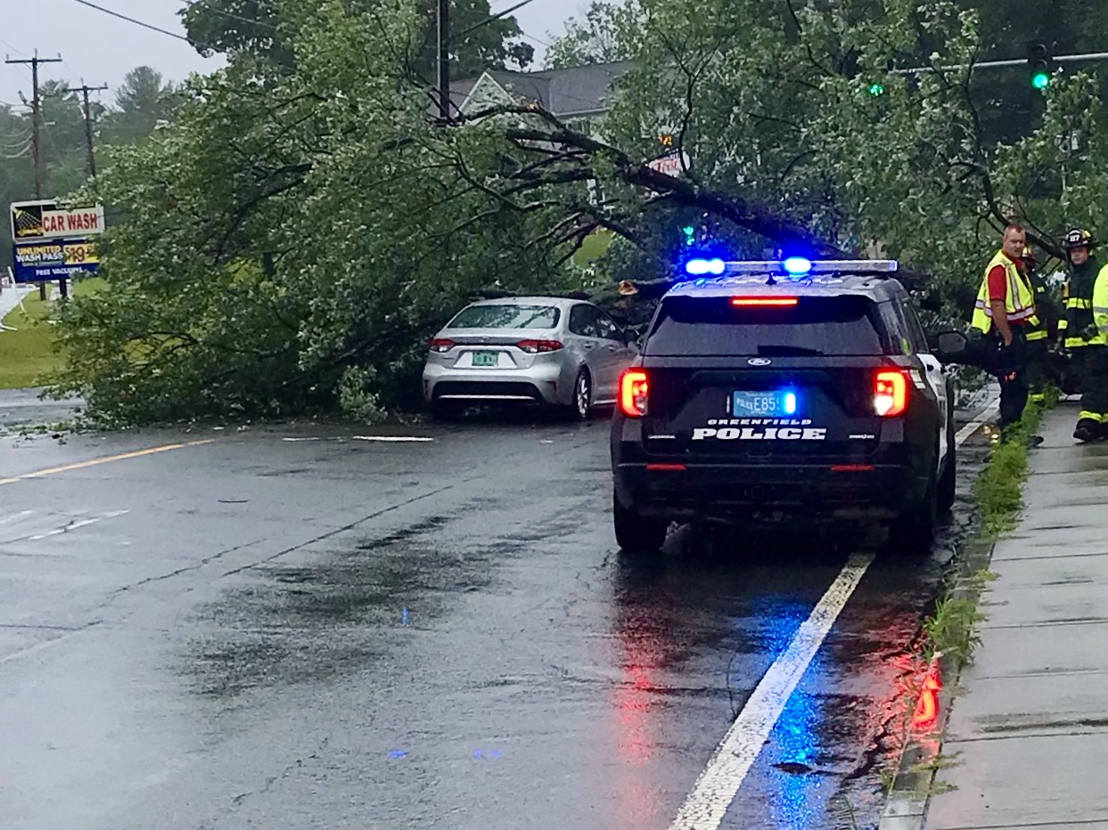 No Injuries In Car vs. Tree Accident Earlier Today - Franklin County Now