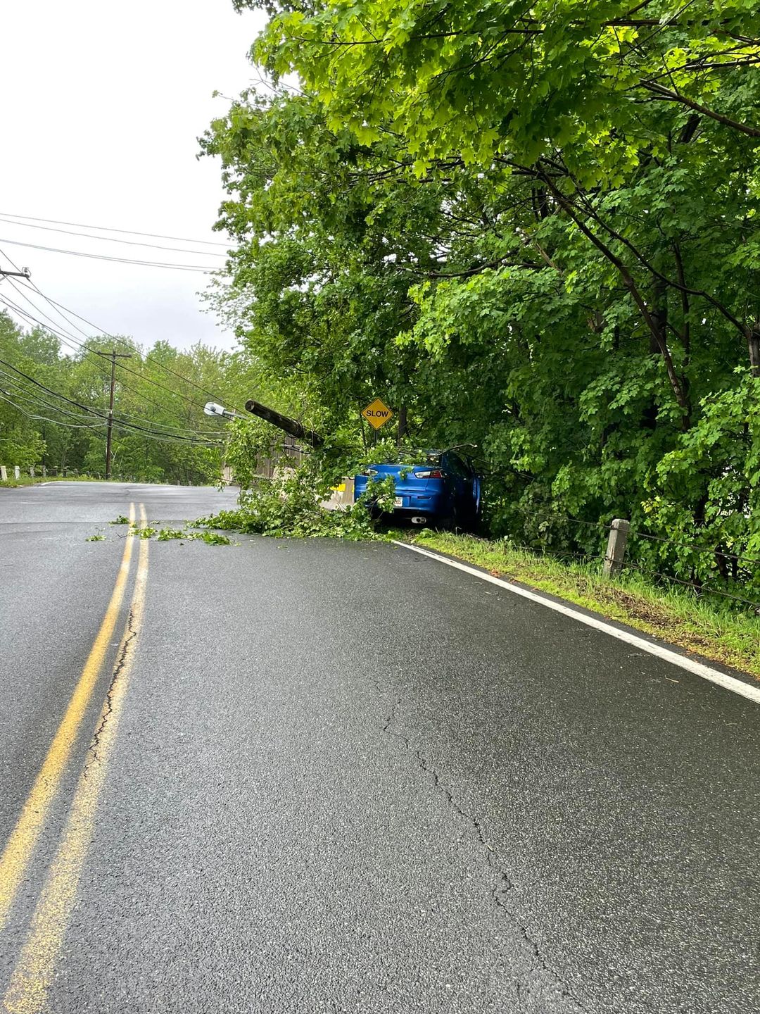 Crash On North Main In Deerfield, Road Reopened - Franklin County Now