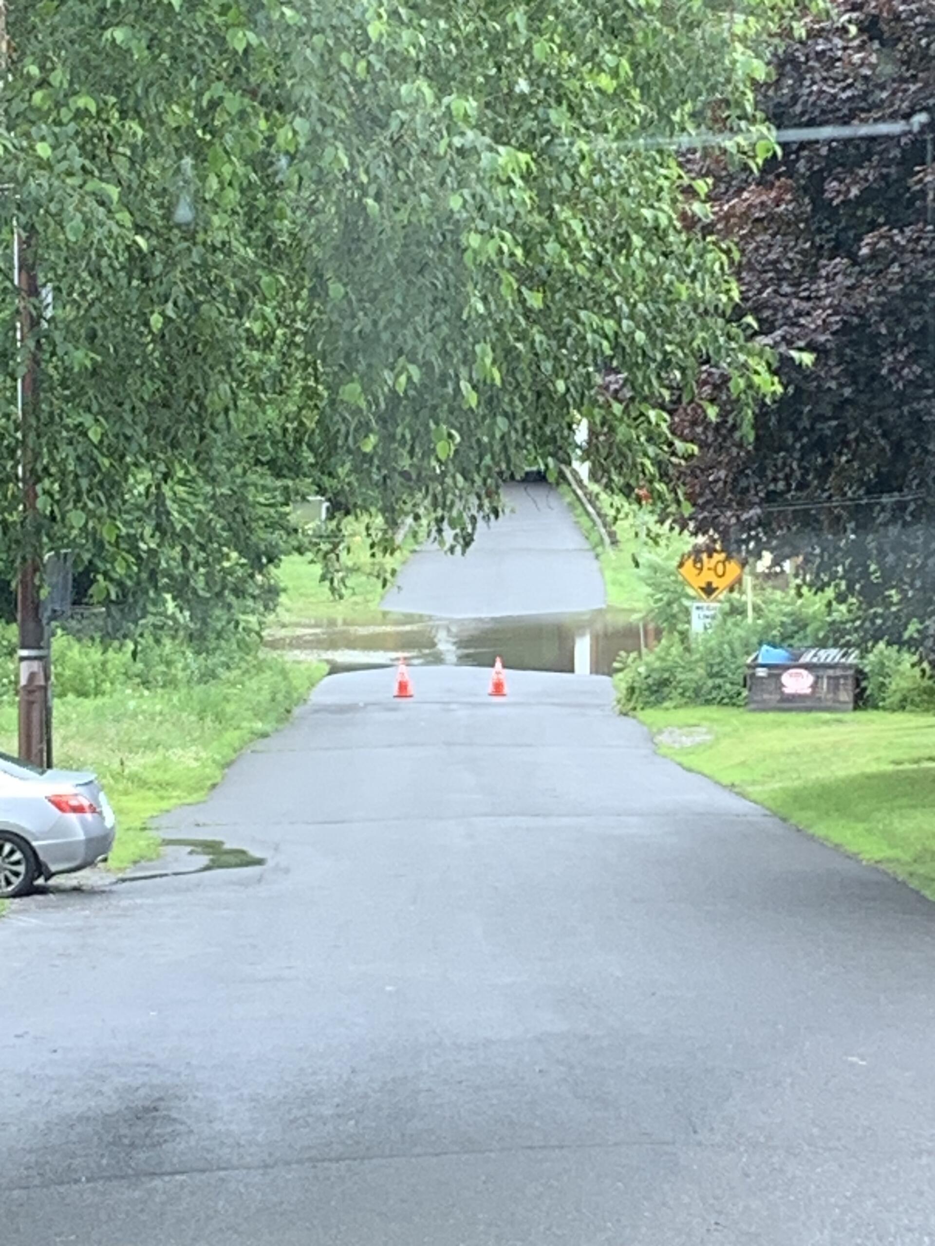 Heavy Rainfall Causes Flooding, Road Closures