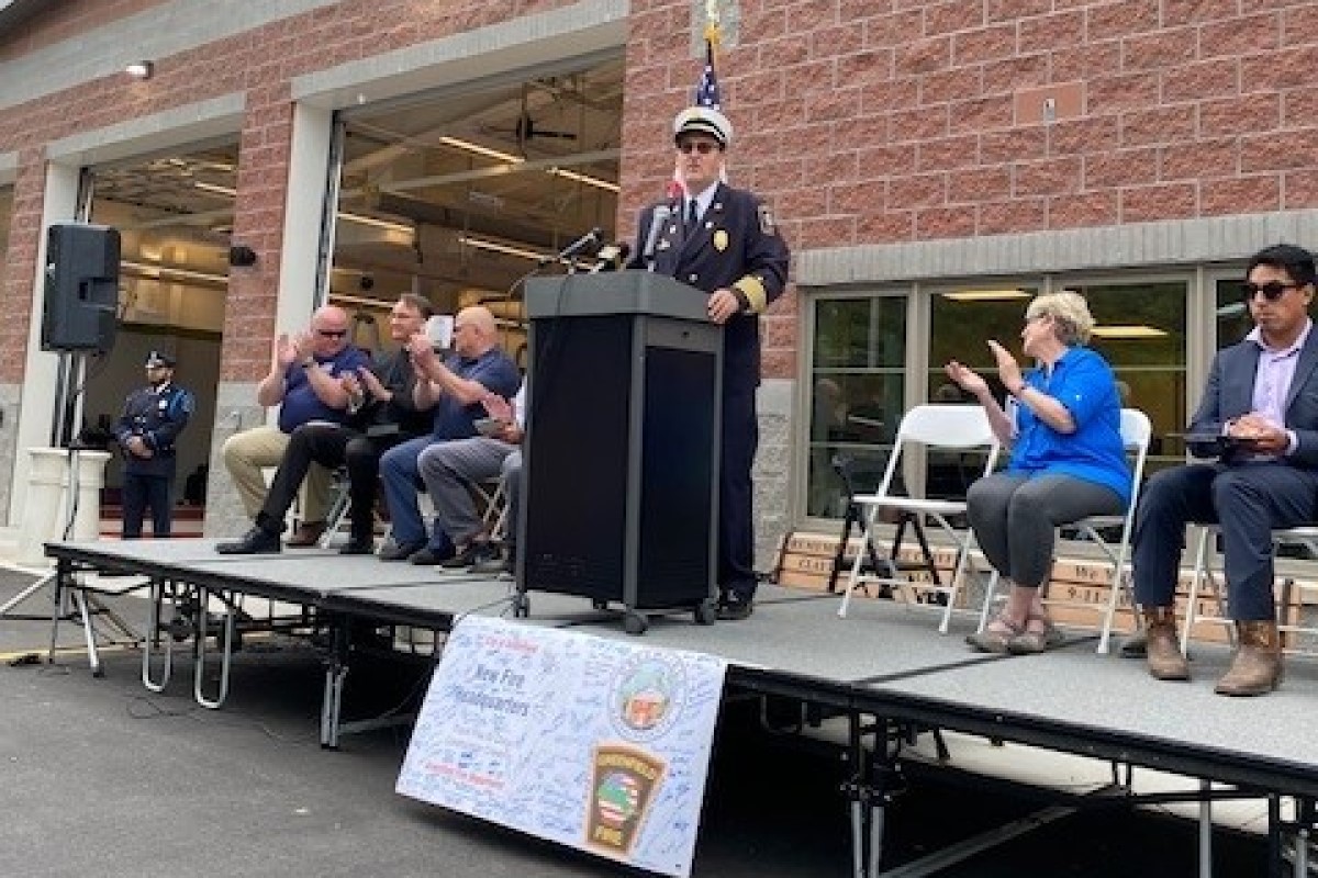 Greenfield cuts ribbon on new fire station; Open House on Saturday