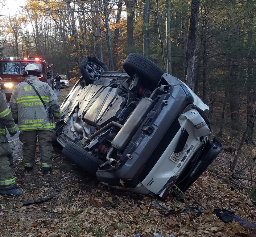 Seat belt saves driver in rollover - Franklin County Now