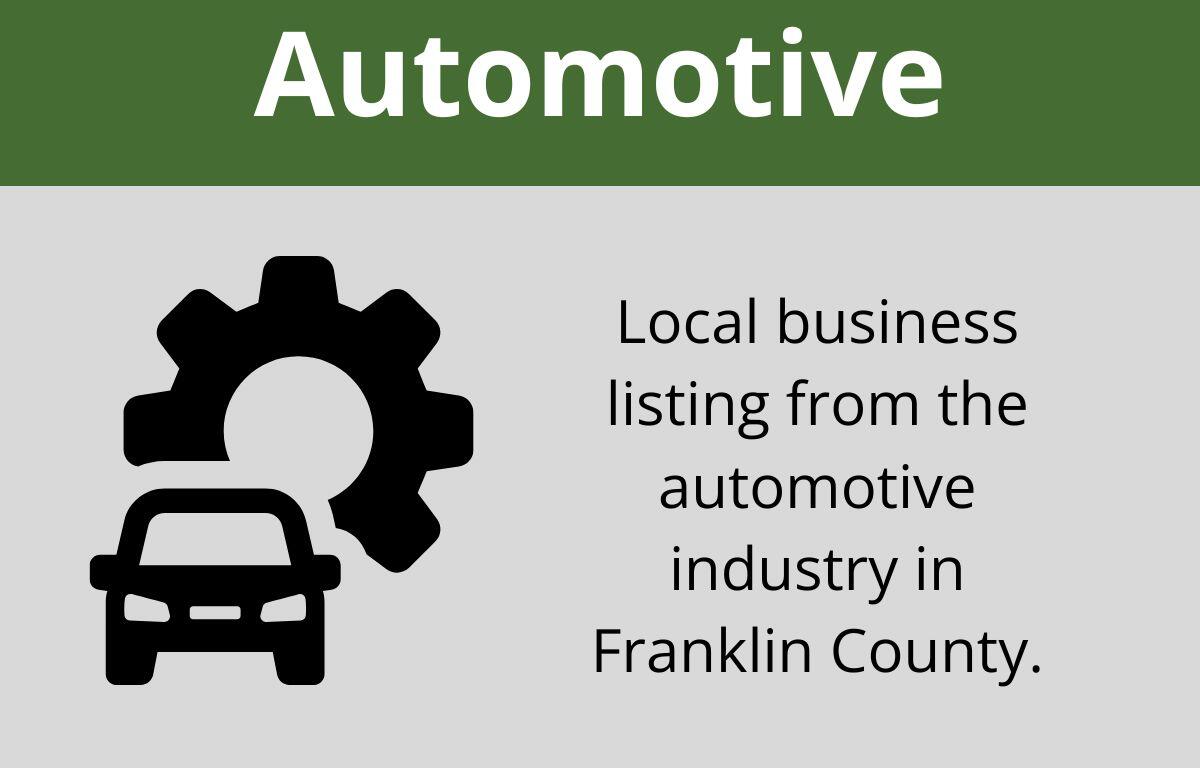 Franklin County Now's Automotive Business directory