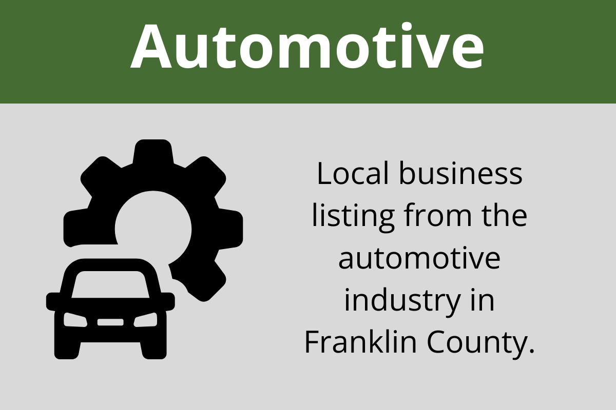 Franklin County Now's Automotive Business directory
